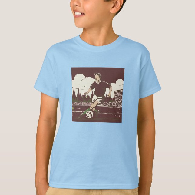 Camiseta Jugador de fútbol (Anverso)