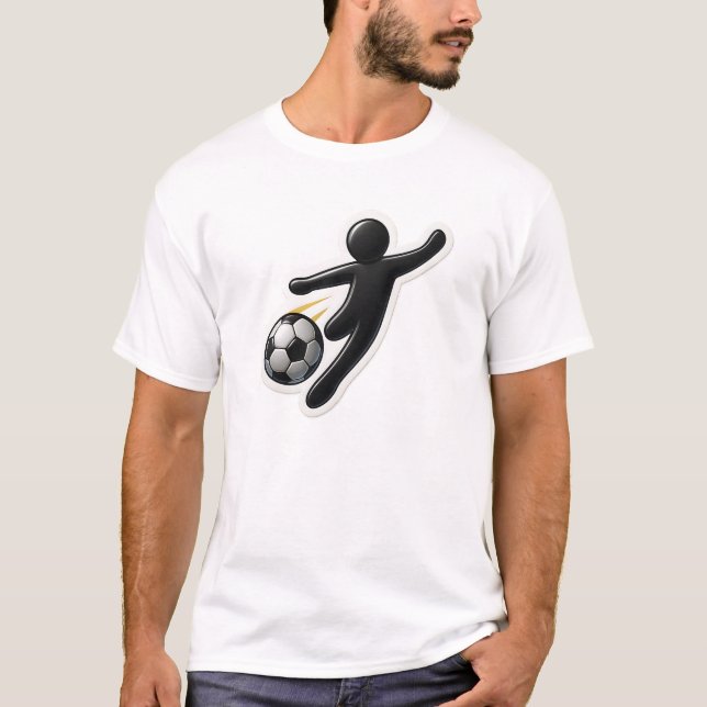Camiseta Jugador de fútbol (Anverso)