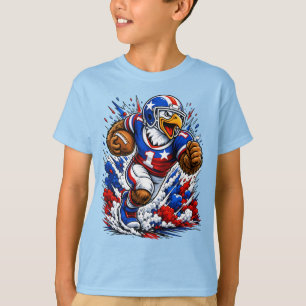 Camiseta Jugador de Fútbol Águila Patriótica USA #1