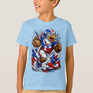 Camiseta Jugador de Fútbol Águila Patriótica USA #1
