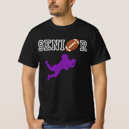 Camiseta Jugador de Fútbol Americano Senior con Silueta Púr