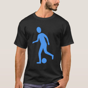 Camiseta Jugador de Fútbol - Azul Bebé