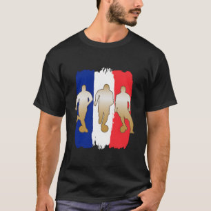 Camiseta Jugador de fútbol Bandera de Francia