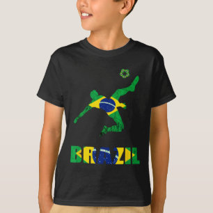 Camiseta Jugador De Fútbol Brasileño P