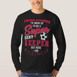 Camiseta Jugador de fútbol citó a los hombres que guardaban