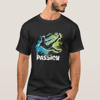 Camiseta Jugador de Fútbol con Pasión - Retracción Dinámica