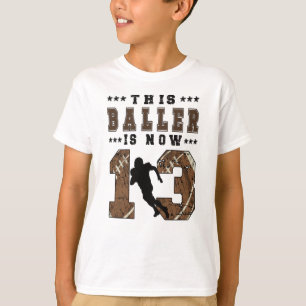 Camiseta Jugador de Fútbol con regalo de cumpleaños núme