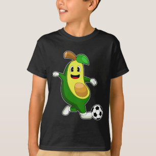 Camiseta Jugador de fútbol de aguacate