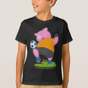 Camiseta Jugador de fútbol de cerdo
