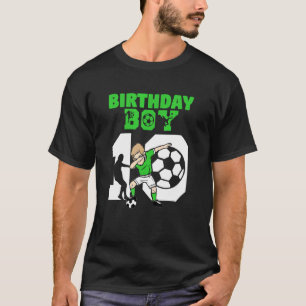 Camiseta Jugador de fútbol de diez años de edad