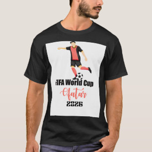 Camiseta Jugador de fútbol de la Copa Mundial de la FIFA Qa