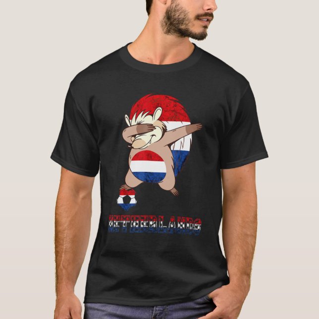 Camiseta Jugador de fútbol de los Países Bajos Hedgehog Ban (Anverso)