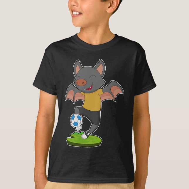 Camiseta Jugador de fútbol de murciélago fútbol (Anverso)