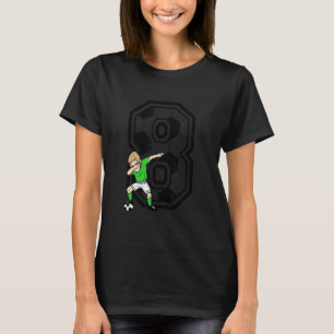 Camiseta Jugador de fútbol de niño de 8 años octavo cumplea