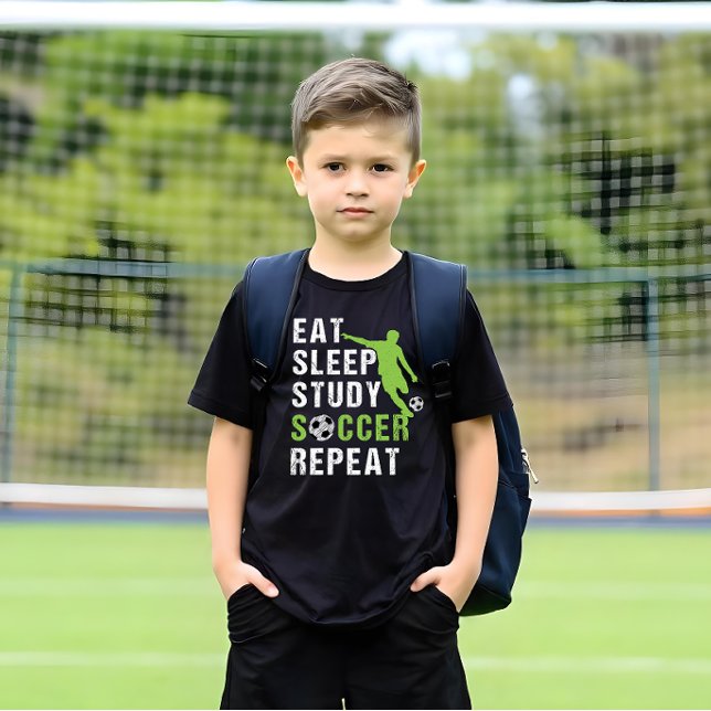 Camiseta Jugador de fútbol de niño de repetición de fútbol  (Subido por el creador)