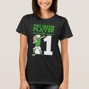 Camiseta Jugador de fútbol de once años de edad Co