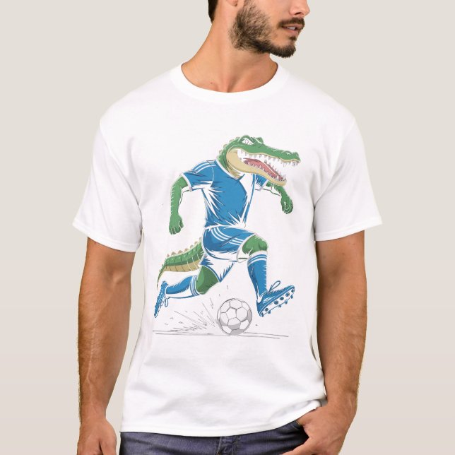 Camiseta Jugador de fútbol del ligador (Anverso)