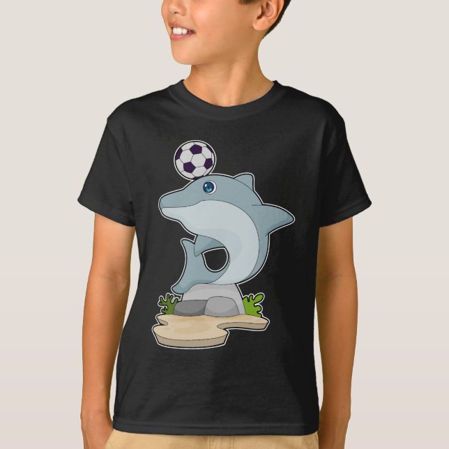 Camiseta Jugador de fútbol delfines (Anverso)