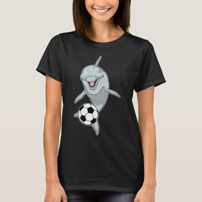 Camiseta Jugador de fútbol delfines (Anverso)