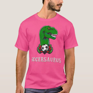 Camiseta Jugador de fútbol Dinosaur T-Rex Niño Dinosaurio
