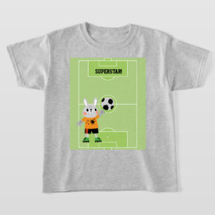Camiseta Jugador de fútbol en una cancha