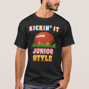 Camiseta Jugador de fútbol infantil estilo junior