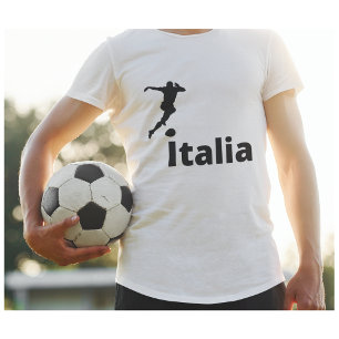 Camiseta Jugador de fútbol Italia, personalizable