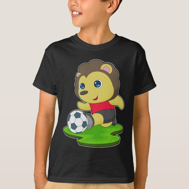 Camiseta Jugador de fútbol León (Anverso)