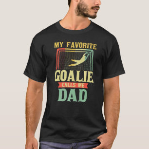 Camiseta Jugador de fútbol masculino papá padre portero