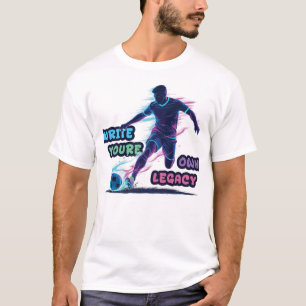 Camiseta Jugador de Fútbol Motivacional Acción de Regate 20