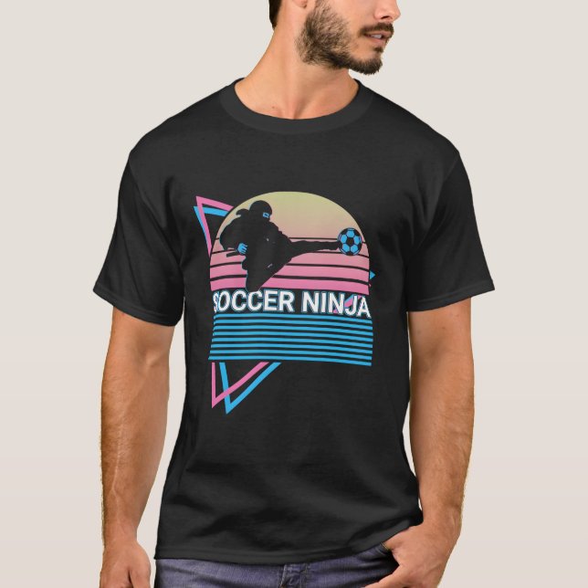 Camiseta Jugador de fútbol Ninja (Anverso)
