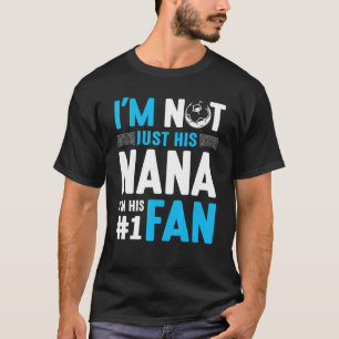 Camiseta Jugador de fútbol, no soy solo su Nana, soy su núm