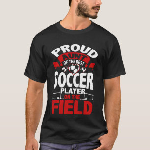 Camiseta Jugador de fútbol orgulloso de tía Of The Best