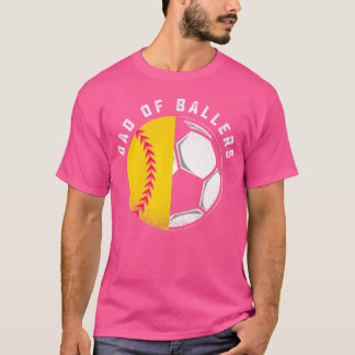 Camiseta Jugador de Fútbol Padre de Baloncestistas Hijo