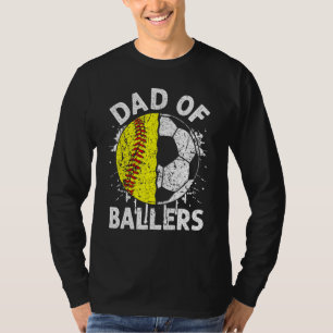 Camiseta Jugador De Fútbol Padre Hijo Del Baloncestista C
