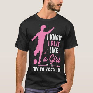 Camiseta Jugador De Fútbol Para El Jugador Chica Kick Siste