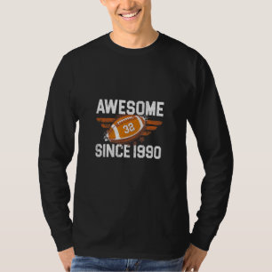 Camiseta Jugador de Fútbol por 32° aniversario desde 1990 a