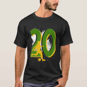 Camiseta Jugador de fútbol por cumpleaños número 2000