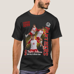 Camiseta Jugador de Fútbol Senior Collage de Fotos Personal