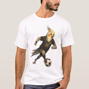 Camiseta Jugador de Fútbol Simpático de Cacatúa