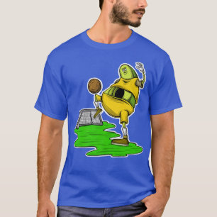 Camiseta Jugador de fútbol Vegan Fruit Aguacate Juega A Los