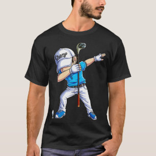 Camiseta Jugador de golf Dabbing Golfer Golfing Funny Boys 
