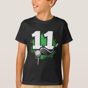 Camiseta Jugador de golf de 11 años de edad
