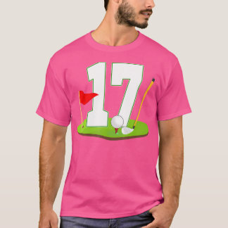Camiseta Jugador De Golf De 17 Años De Edad Pa