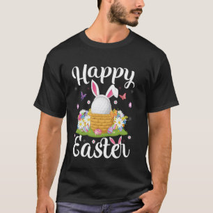 Camiseta Jugador de golf Feliz Pascua de Resurrección Caza