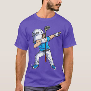 Camiseta Jugador de golf haciendo Dab Golfer Golfing Divert