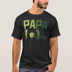 Camiseta Jugador de golf Papá Papá Club de Golf