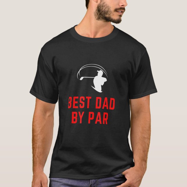 Camiseta Jugador De Golf Par Golfing (Anverso)