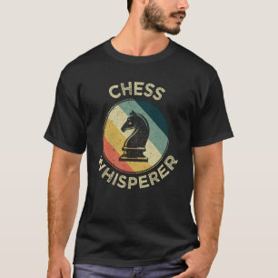 Camiseta Jugador de Grossmeister del Chess Whisperer Retro 