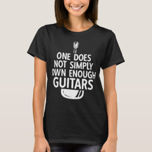 Camiseta Jugador De Guitarra Acústica Para Un Guitarista De